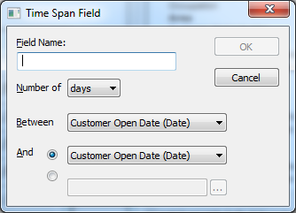 Create a Time Span Field